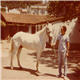 Pedro Valente com seu cavalo Pacha
